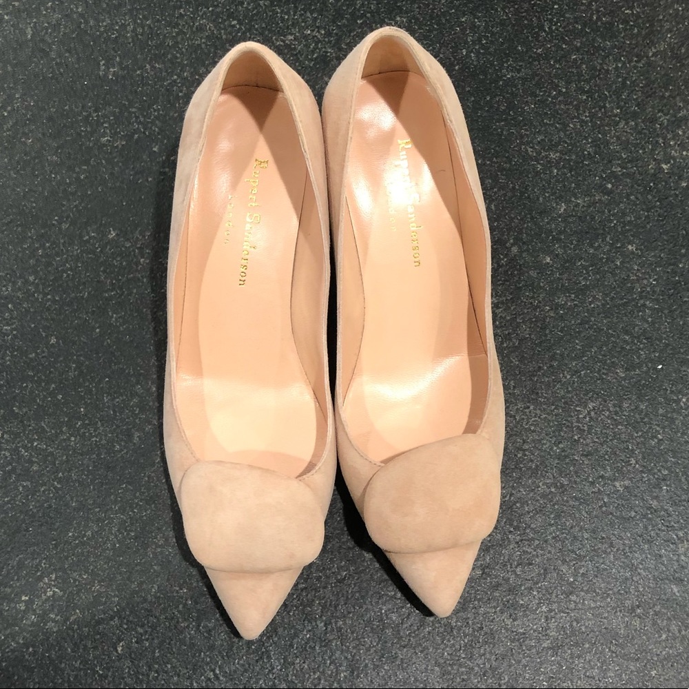Beige Rupert Sanderson low heels